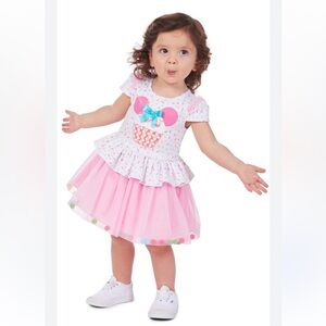 Disney x Pippa & Julie Cupcake Minnie Dress 24 months birthday dress baby girl
